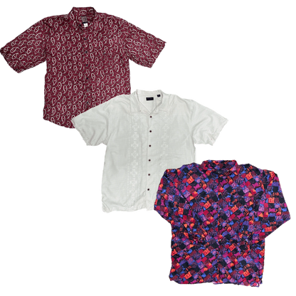 100x MEN'S SILK SHIRTS