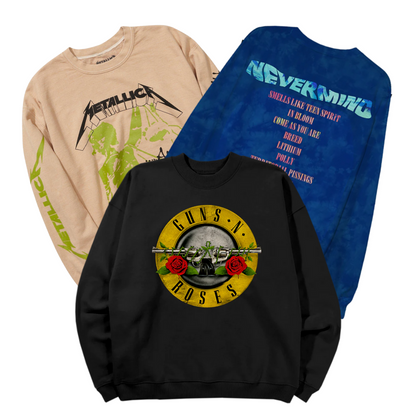 50 SUDADERAS BAND/TOUR