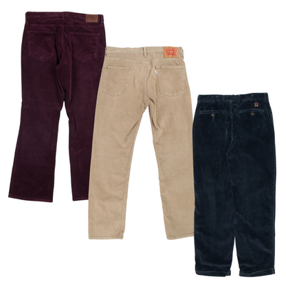 50x PANTALONES CORDUROY DE MARCA