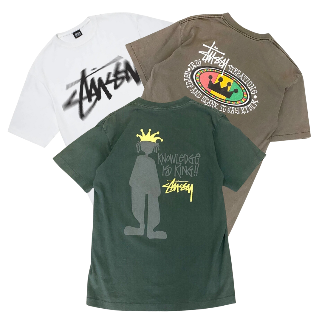 25 CAMISETAS STUSSY