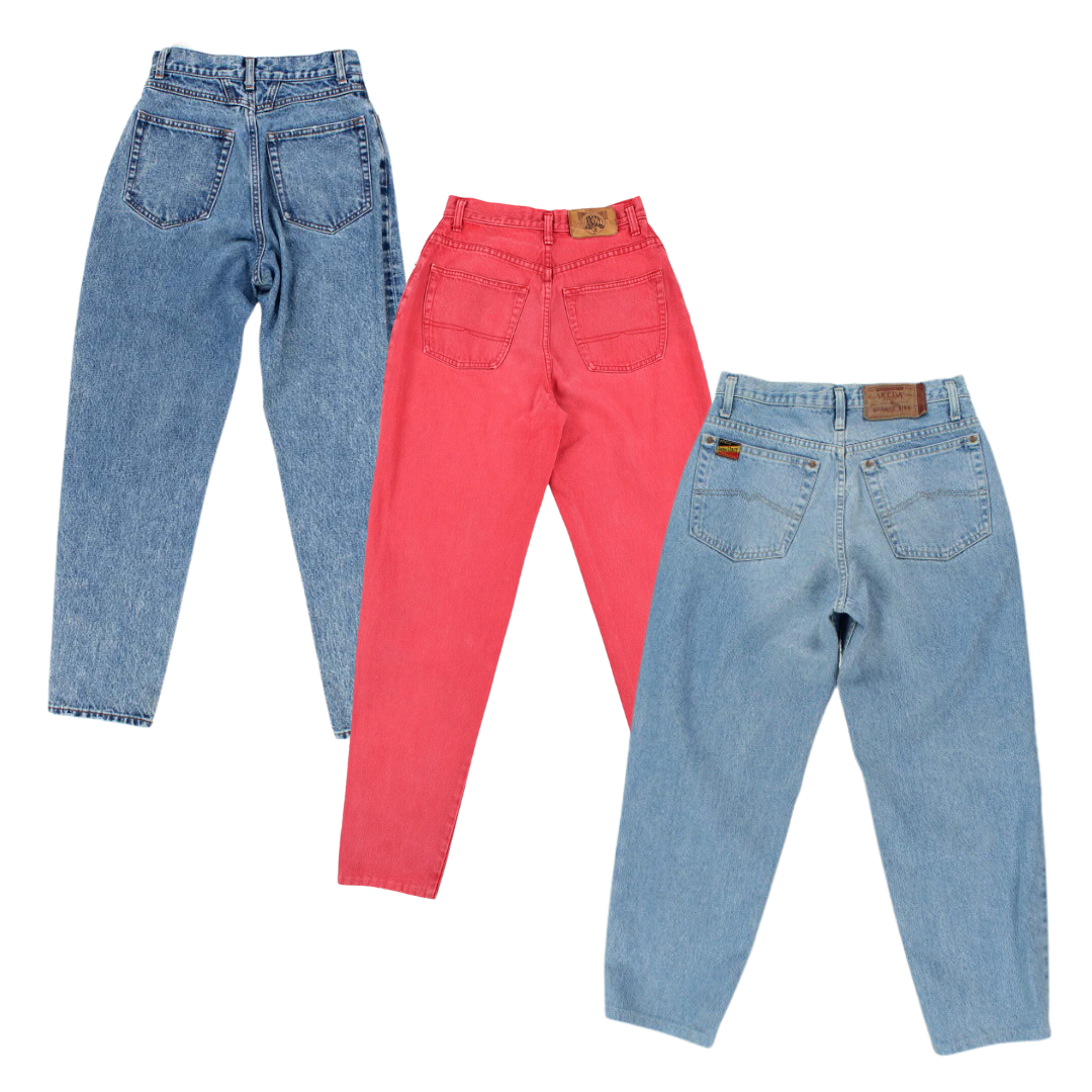 50x pantalones de cintura alta para mujer