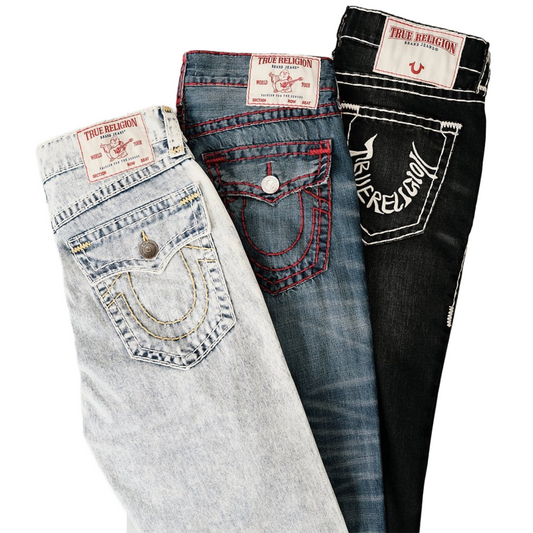 25x TRUE RELIGION JEANS [NUEVO CON ETIQUETAS]