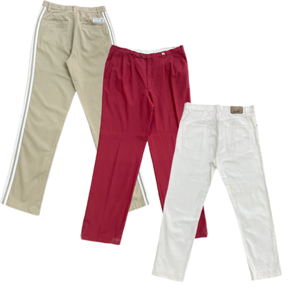 50x PANTALONES DE ALGODÓN/DENIM DE MARCA