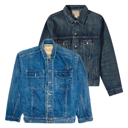 50x Vestes en denim de marque