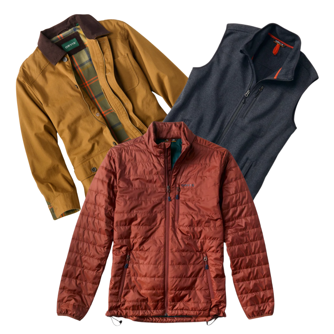 50x ORVIS FLEECE/JACKET MIXTE