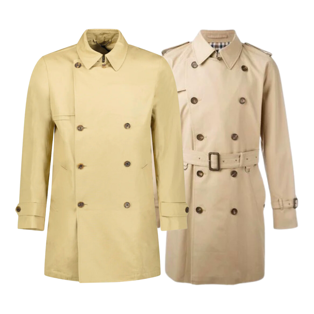 15x AQUASCUTUM TRENCH KABÁTOK