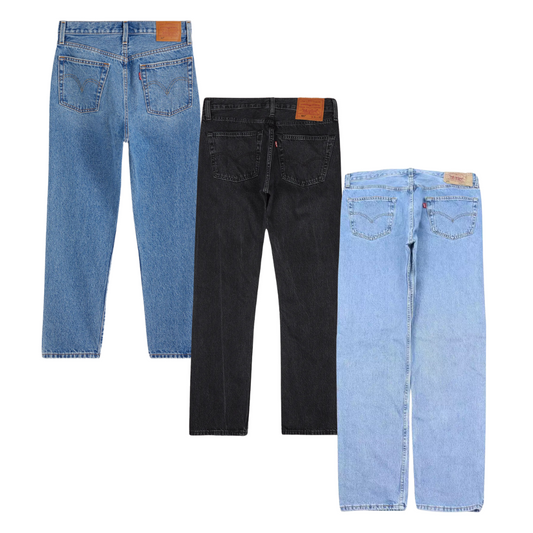 50x LEVI’S WOMEN'S 501 JEANS [A/B]