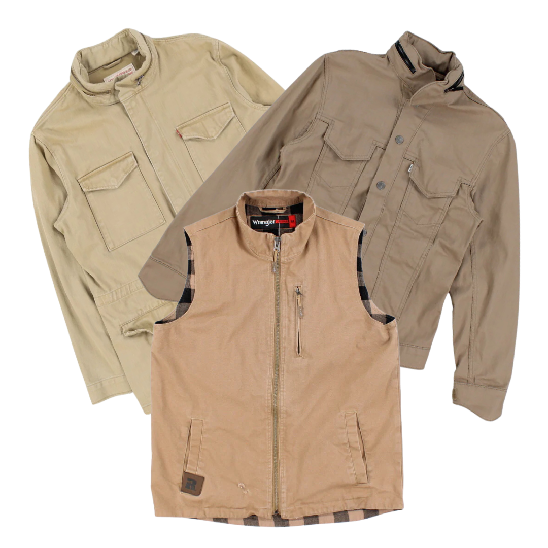 50x GIACCHE CON CERNIERA LEVI'S LEE WRANGLER