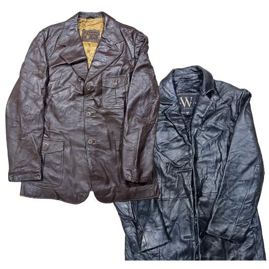 30x LEATHER SHORT COATS