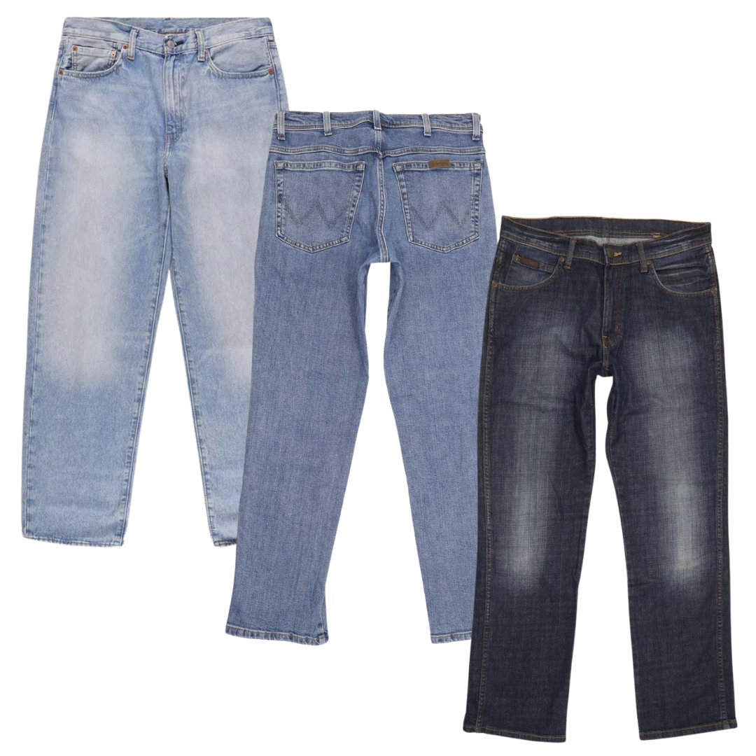 50x LEVI'S LEE WRANGLER DENIM JEANS