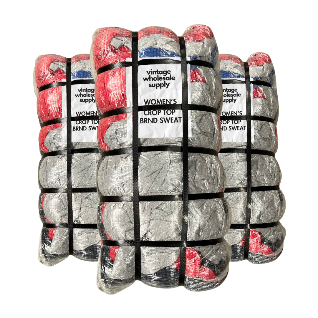 50x magliette da donna CROP TOP BRANDIZZATE