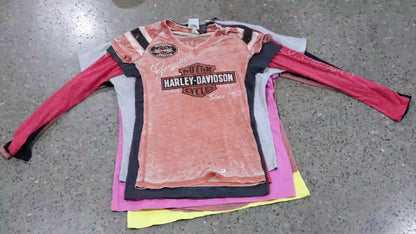 25x T-SHIRTS HARLEY DAVIDSON DA DONNA