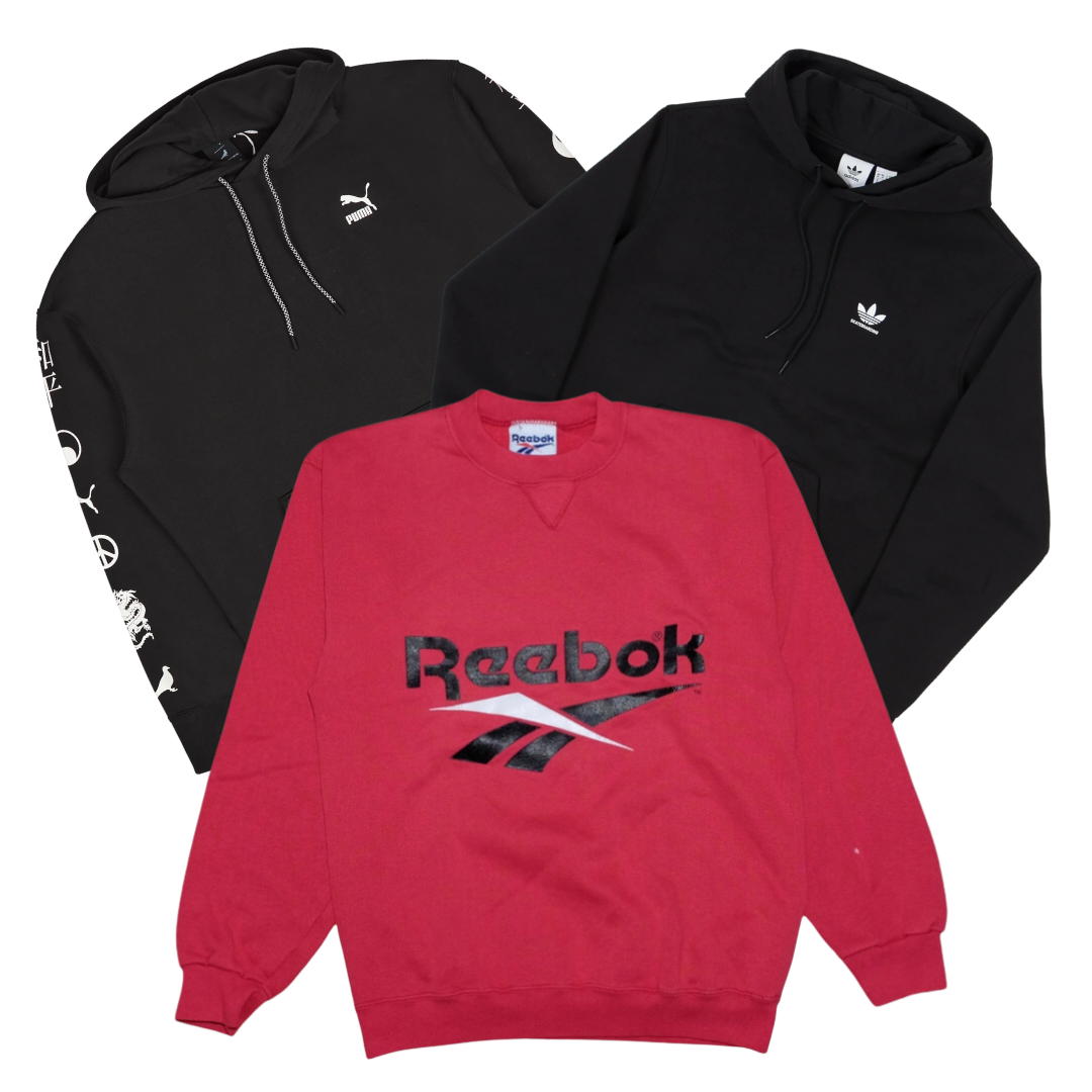 50x BRANDED SWEATSHIRTS