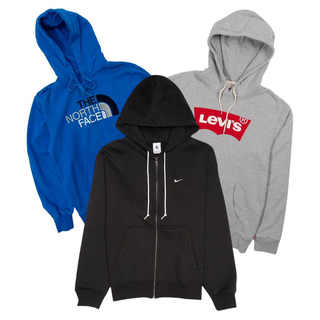 50x gemerkte hoodies