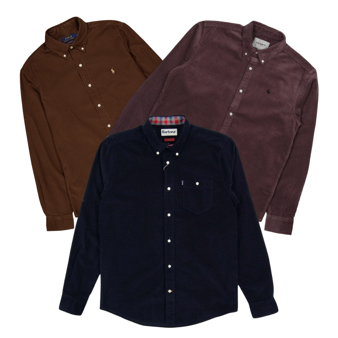 50x gebrandmerkte CORDUROY-shirts