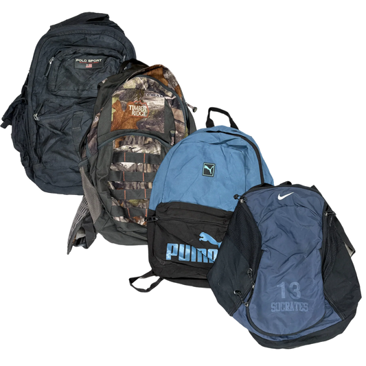 50x BRANDED BACKPACKS/SCHOOL BAGS