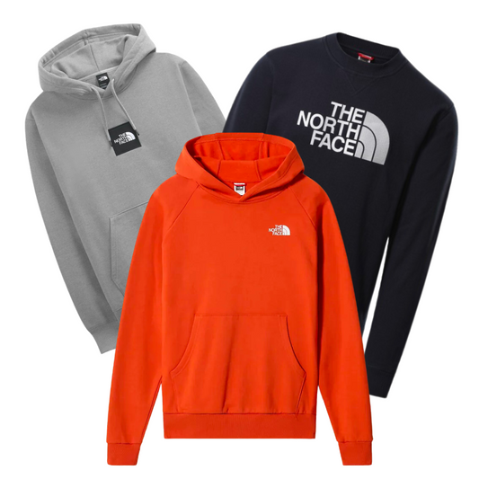 50x NORTH FACE SWEATSHIRTS/HOODIES