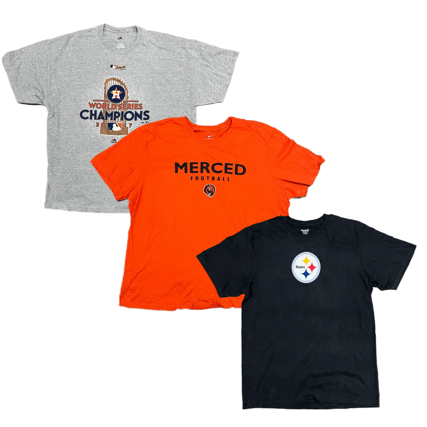 50x BRANDED SPORT COTTON T-SHIRTS