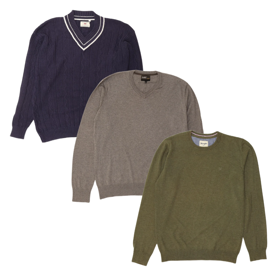 50x LEVI'S LEE WRANGLER SWEATERS