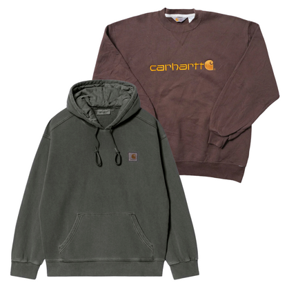 25x CARHARTT SWEATSHIRTS/HOODIES CARHARTT