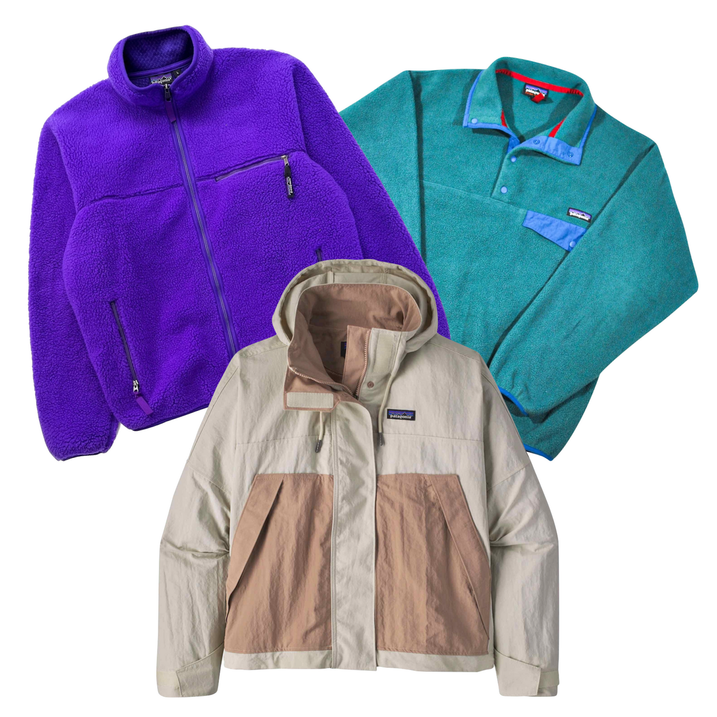 50x PATAGONIA FLEECE/JACKET MIX PATAGONIA