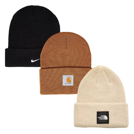 50x BRANDED BEANIES