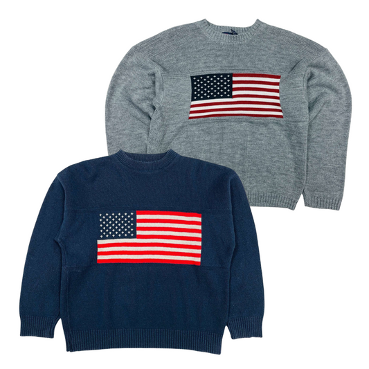 50x USA FLAGGA JUMPERS